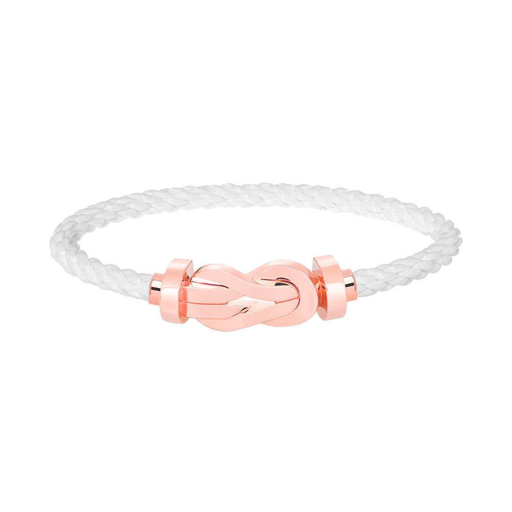 ¡®Lumi¡¯CHANCE LARGE 8 FIGURE BUCKLE NO DIAMOND BRACELET ROSE GOLD
