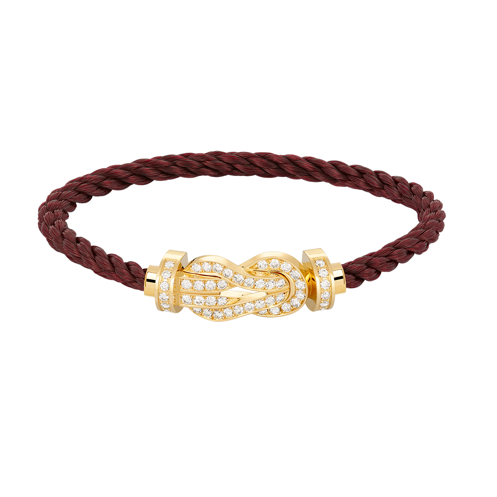 ¡®Lumi¡¯CHANCE LARGE 8 FIGURE BUCKLE FULLDIAMOND BRACELET GOLD