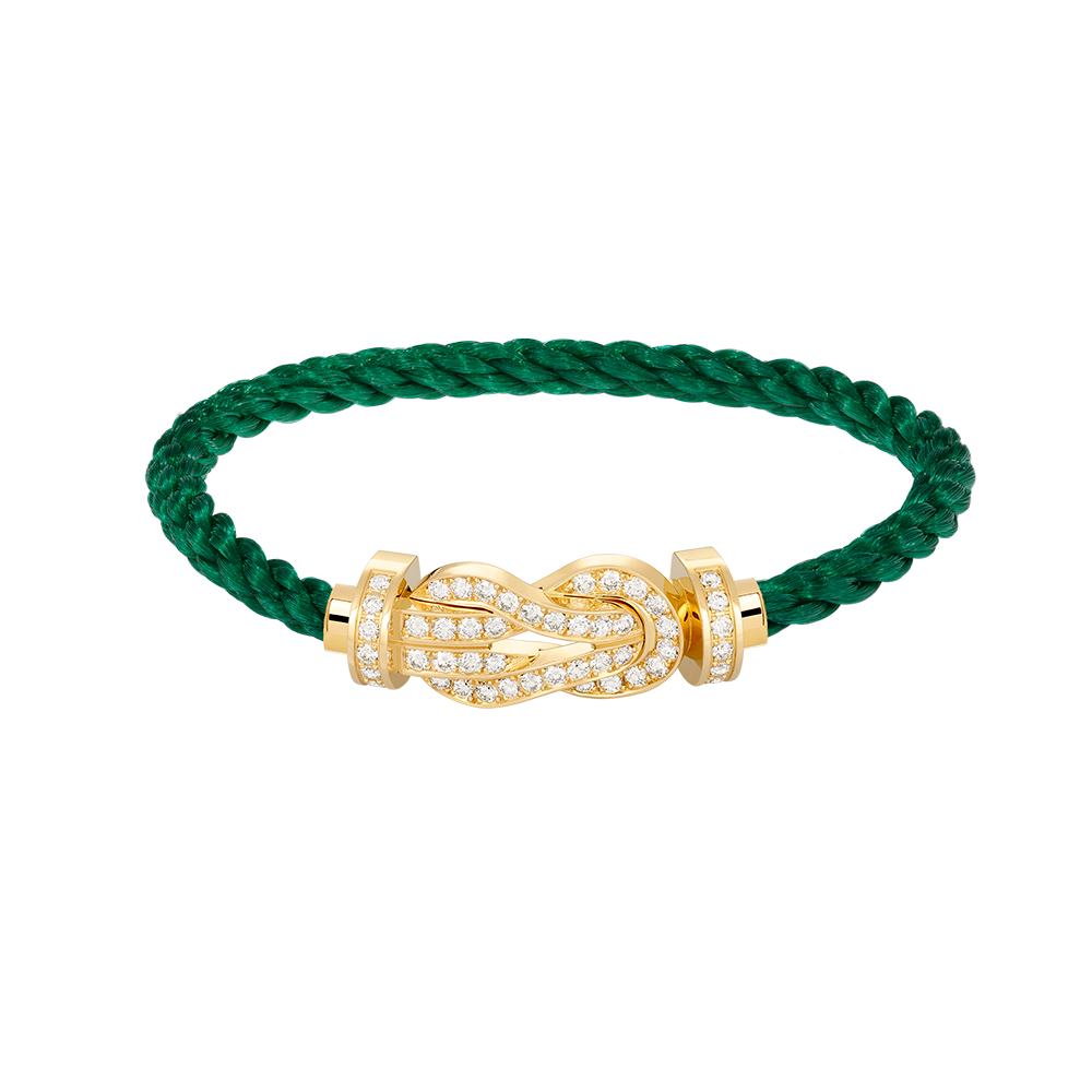 ¡®Lumi¡¯CHANCE LARGE 8 FIGURE BUCKLE FULLDIAMOND BRACELET GOLD