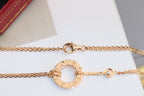 ¡®Lumi¡¯LOVE NECKLACE ADJUSTABLE ROSE GOLD 2 DIAMOND