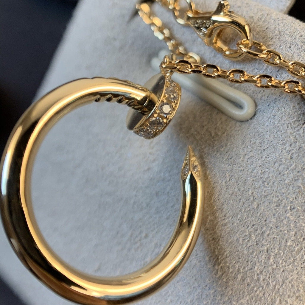 ¡®Lumi¡¯JUSTE NECKLACE PINK GOLD