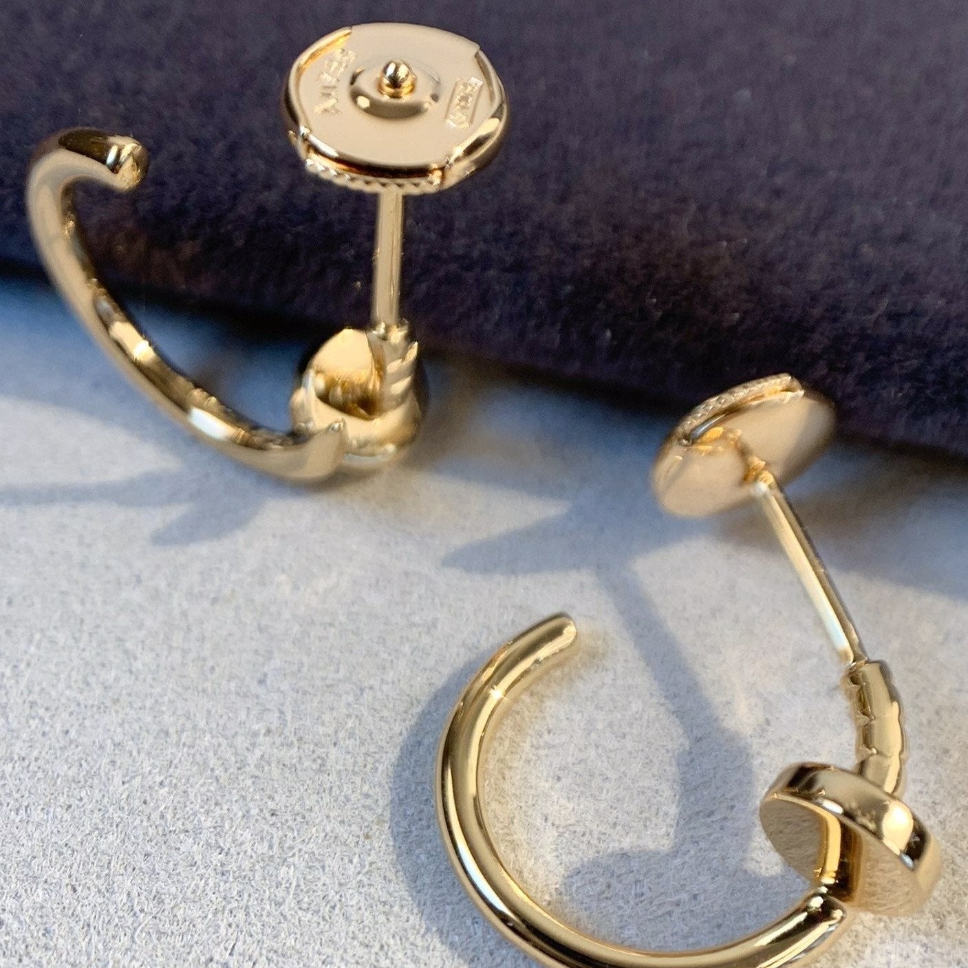 ¡®Lumi¡¯JUSTE EARRINGS PINK GOLD