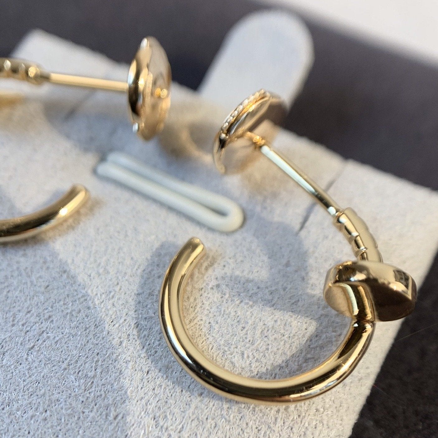 ¡®Lumi¡¯JUSTE EARRINGS PINK GOLD