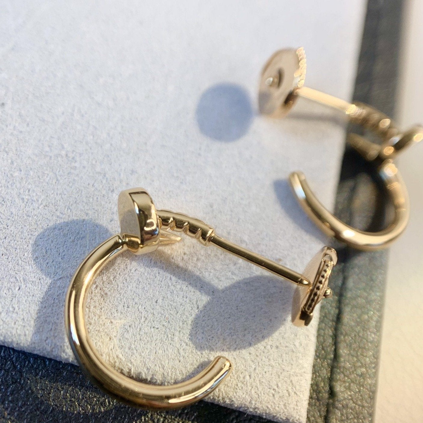 ¡®Lumi¡¯JUSTE EARRINGS PINK GOLD