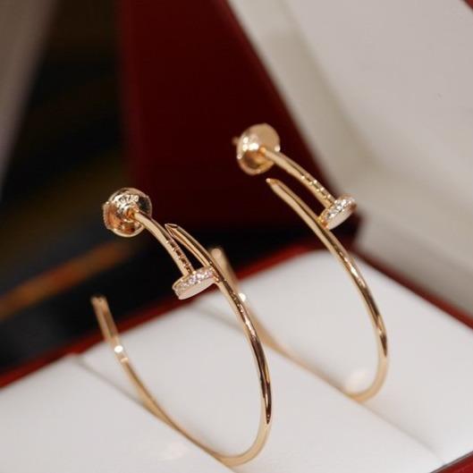 ¡®Lumi¡¯JUSTE EARRINGS DIAMONDS 1.8MM