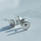 ¡®Lumi¡¯LOVE EARRINGS SILVER 10MM