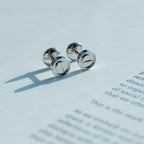 ¡®Lumi¡¯LOVE EARRINGS SILVER 10MM