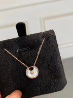 ¡®Lumi¡¯AMULETTE ROSE GOLD MOP NECKLACE