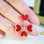 ¡®Lumi¡¯SWEET CLOVER CARNELIAN EARRINGS