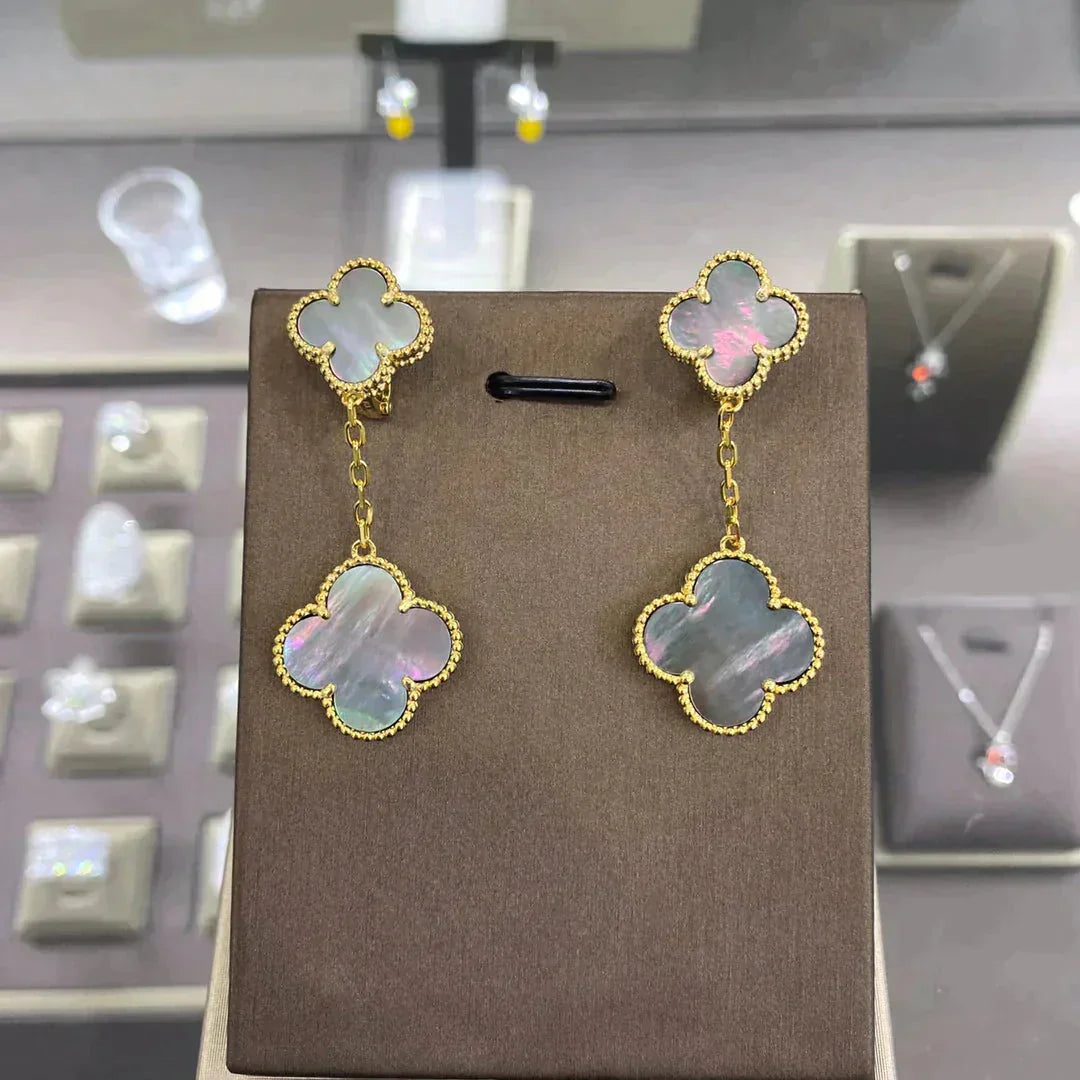¡®Lumi¡¯CLOVER 2 MOTIFS  EARRINGS (MULTIPLE CHOICESC