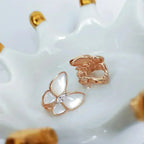 ¡®Lumi¡¯BUTTERFLY MOP DIAMOND EARRINGS
