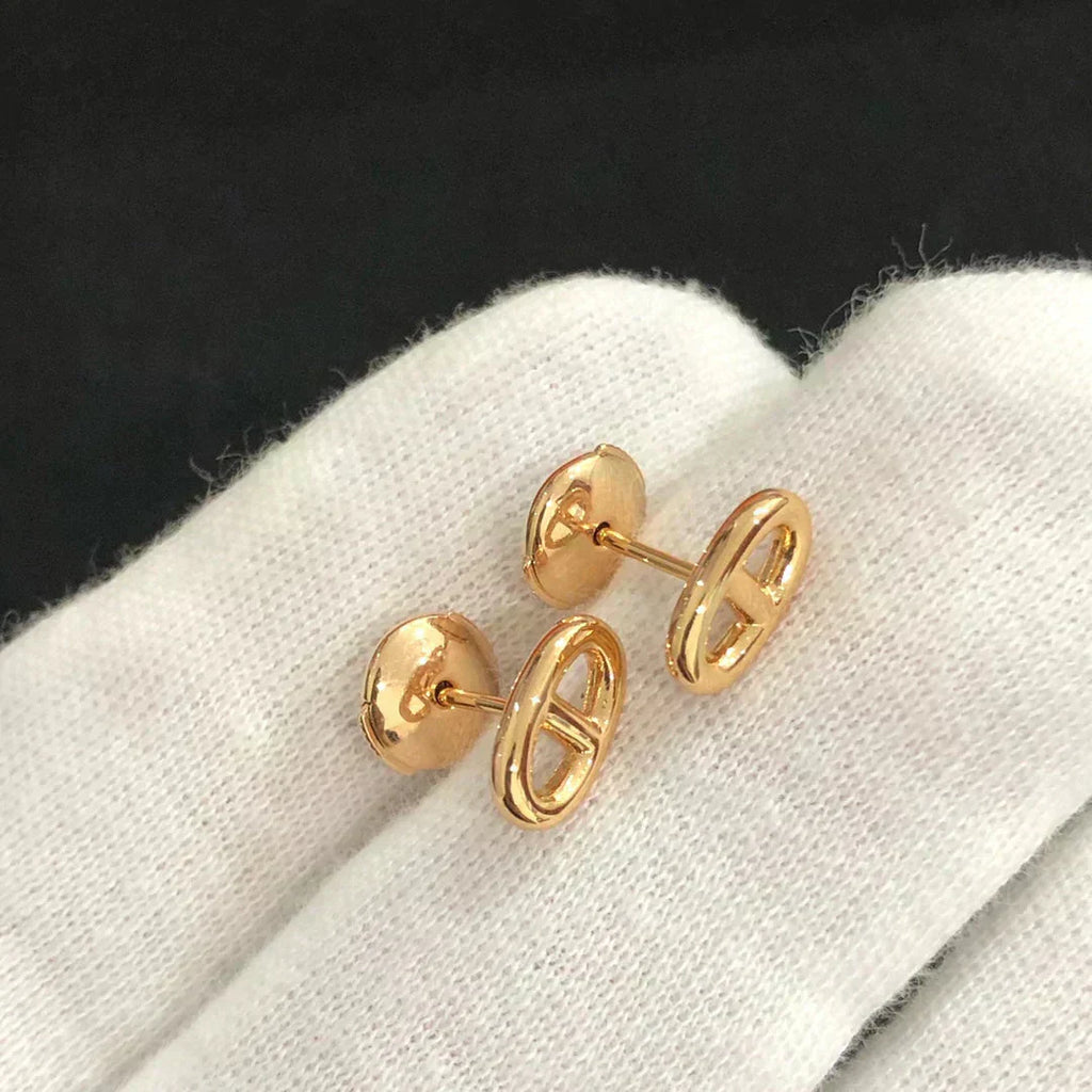 ¡®Lumi¡¯CHAINE SMALL EARRINGS GOLD AND SILVER
