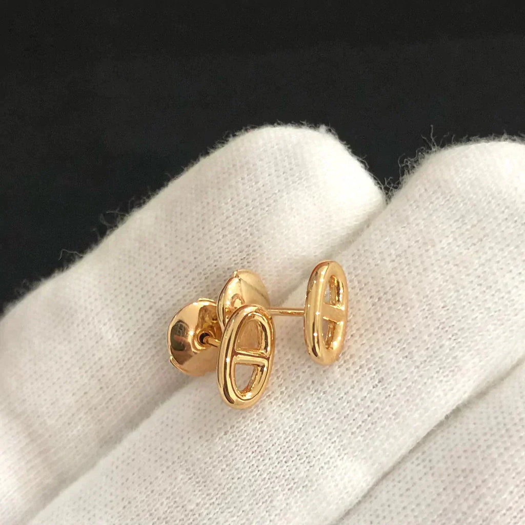 ¡®Lumi¡¯CHAINE SMALL EARRINGS GOLD AND SILVER