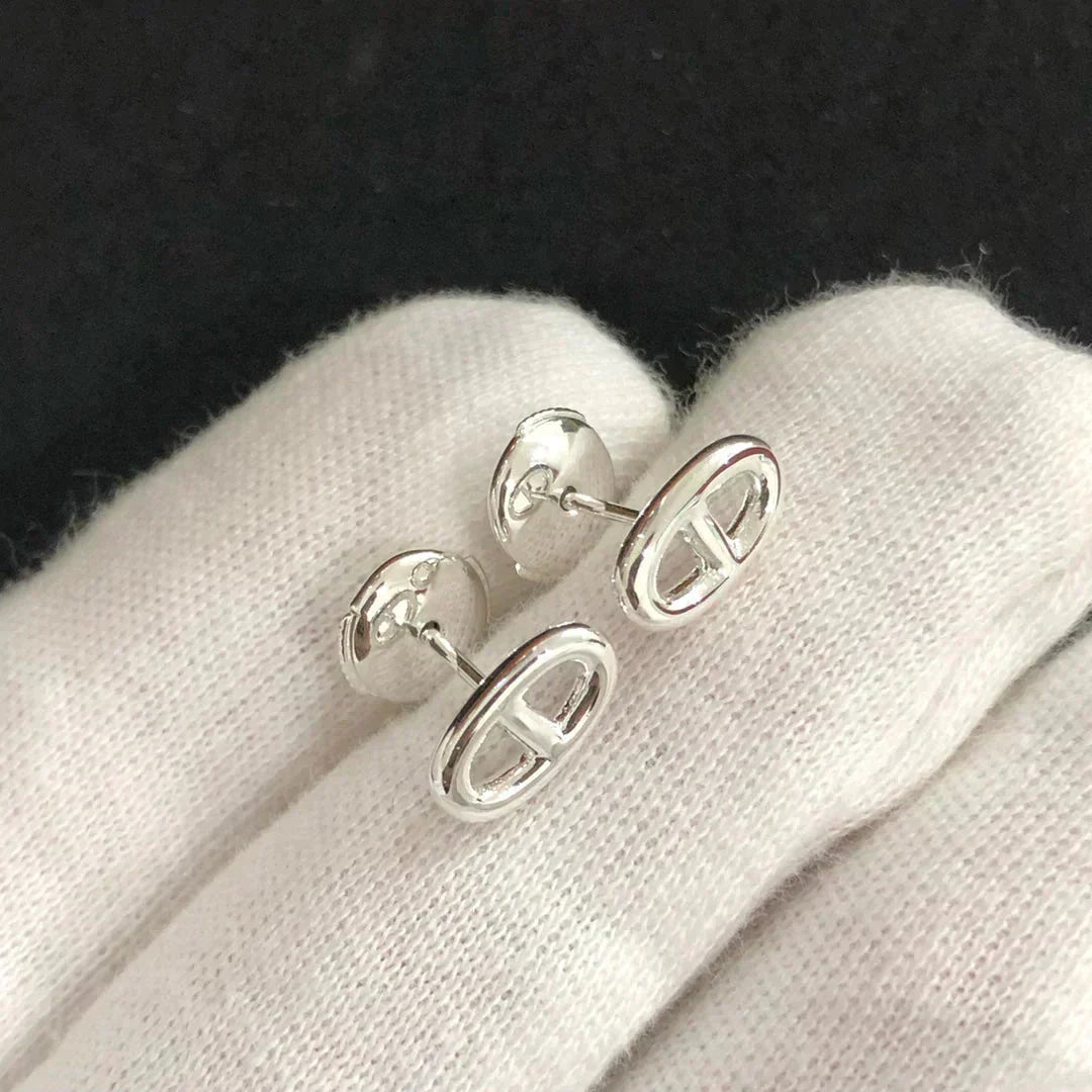 ¡®Lumi¡¯CHAINE SMALL EARRINGS GOLD AND SILVER