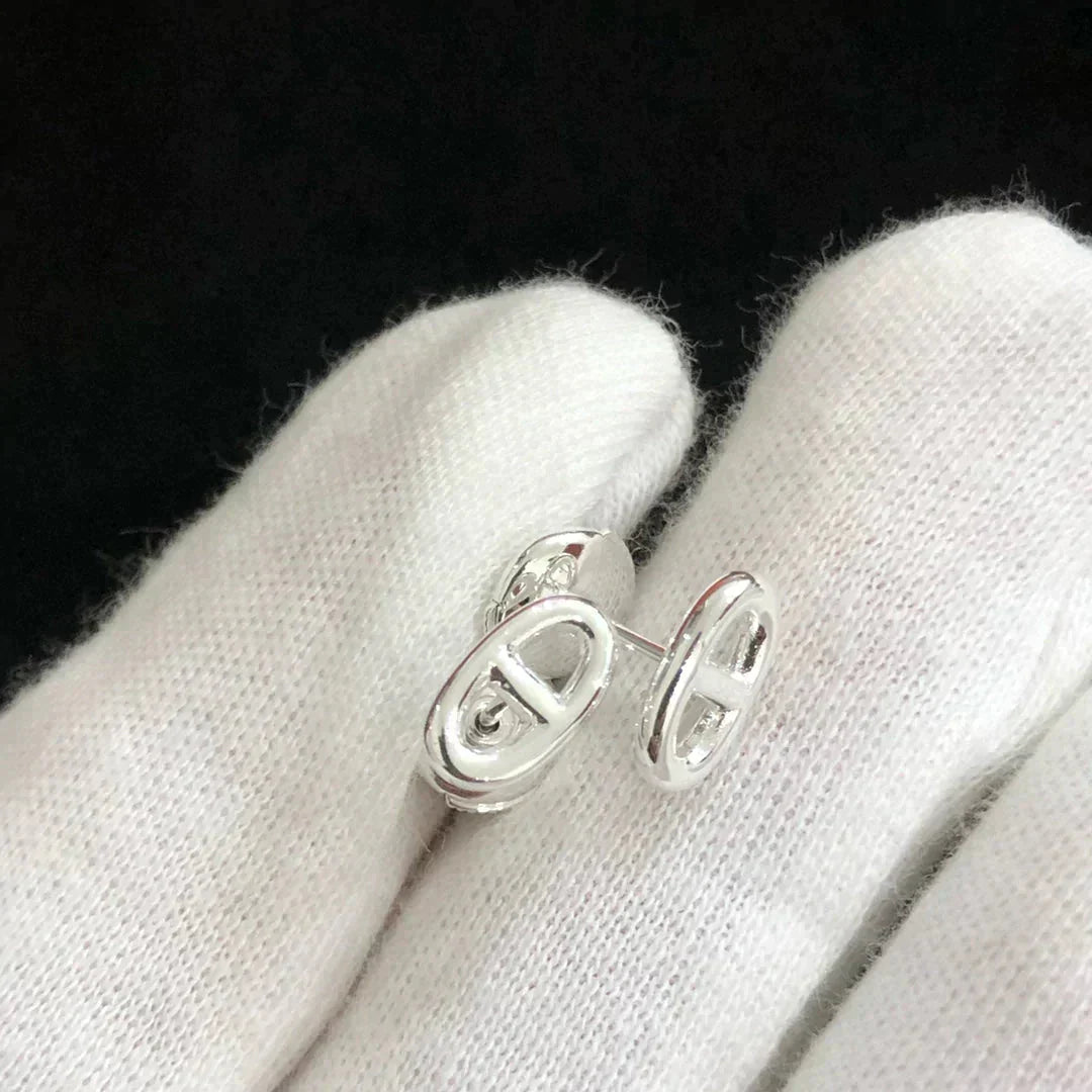 ¡®Lumi¡¯CHAINE SMALL EARRINGS GOLD AND SILVER