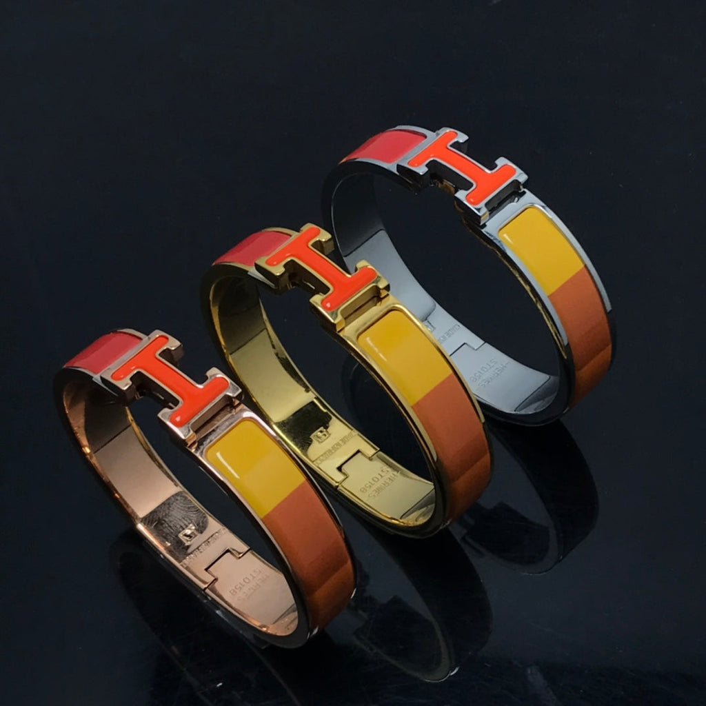 ¡®Lumi¡¯H BRACELET ORANGE RAINBOW CERAMIC