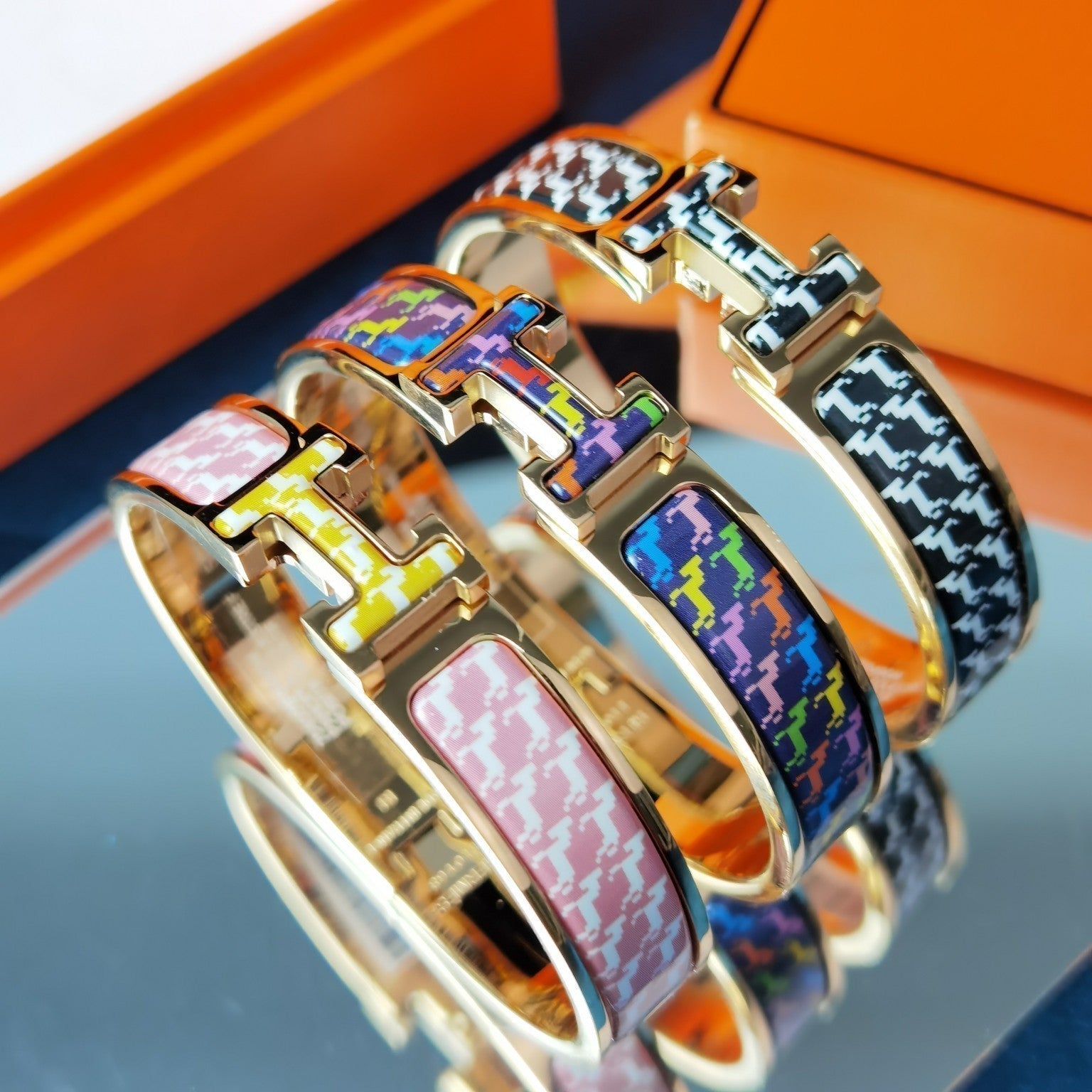 ¡®Lumi¡¯H HORSE BRACELET 12MM