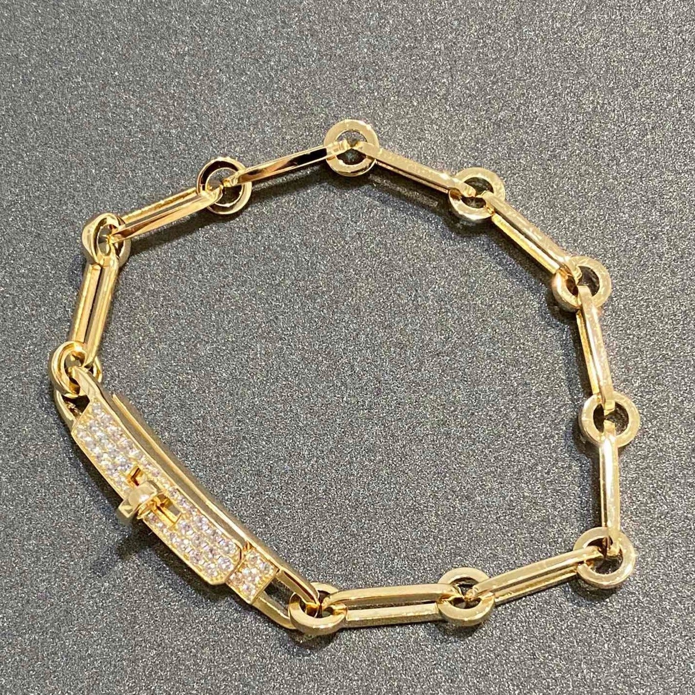 ¡®Lumi¡¯CHAINE BRACELET SMALL MODEL DIAMOND