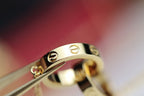 ¡®Lumi¡¯LOVE NECKLACE DOUBLE RING GOLD