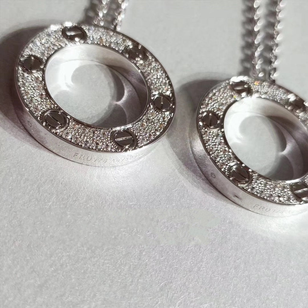 ¡®Lumi¡¯LOVE NECKLACE ADJUSTABLE SILVER