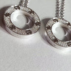 ¡®Lumi¡¯LOVE NECKLACE ADJUSTABLE SILVER
