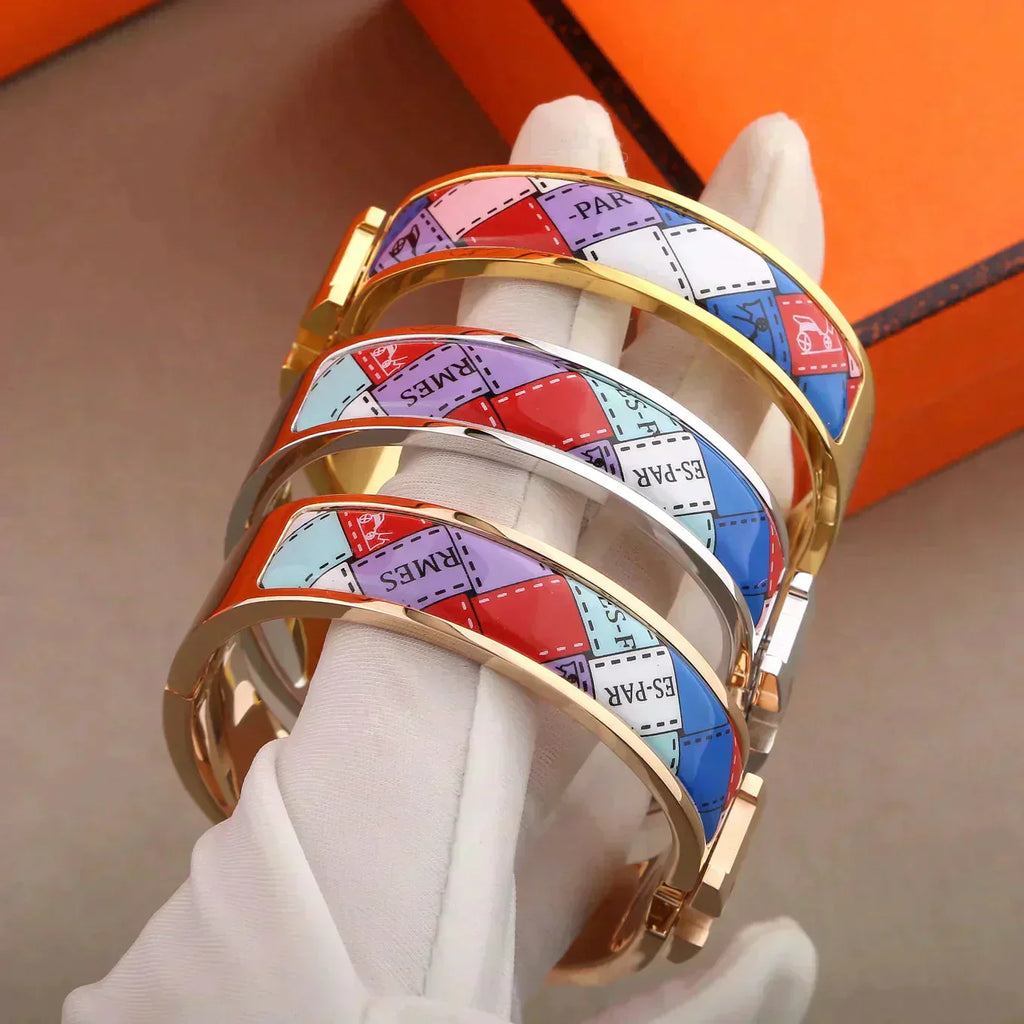 ¡®Lumi¡¯H BRACELET DOTTED BORDER 12MM
