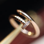¡®Lumi¡¯JUSTE RING 2.65MM PINK GOLD DIAMOND