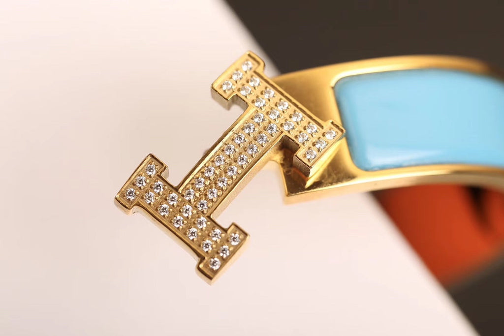 ¡®Lumi¡¯H CLOUD BLUE BRACELET GOLD DIAMOND