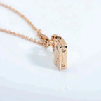 ¡®Lumi¡¯AMULETTE PEDANT ROSE GOLD NECKLACE