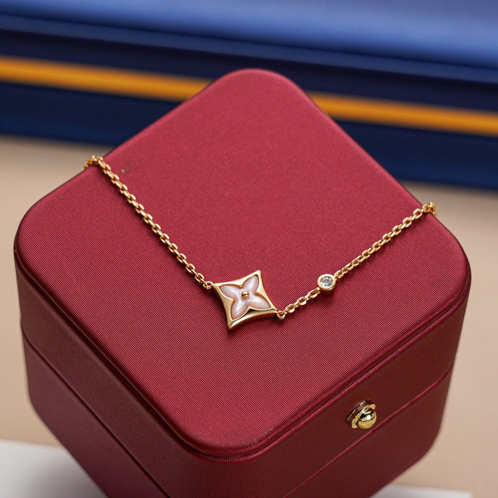 ¡®Lumi¡¯STAR 1 DIAMOND PINK GOLD BRACELET