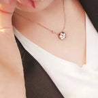 ¡®Lumi¡¯SUN MOP GOLD 1 DIAMOND NECKLACE