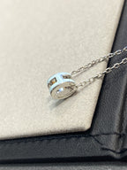 ¡®Lumi¡¯POP H LIGHT BLUE NECKLACE