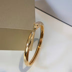 ¡®Lumi¡¯PANTHERE GOLD DIAMOND OPEN BRACELET