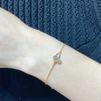 ¡®Lumi¡¯BUTTERFLY DARK MOP BUTTERFLY BRACELET