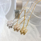 ¡®Lumi¡¯FLOWER DIAMOND NECKLACE
