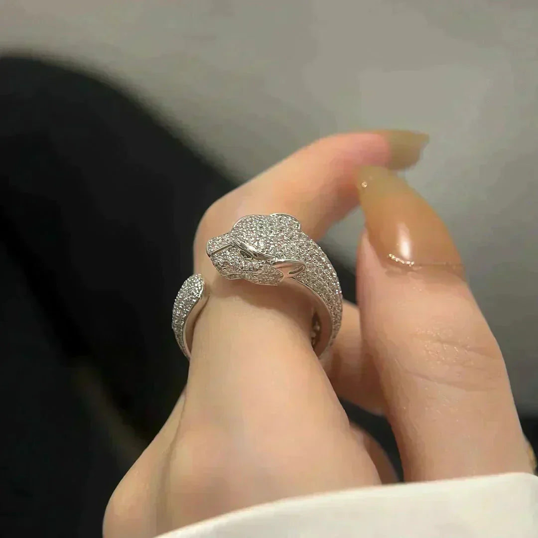 ¡®Lumi¡¯PANTHERE 5.5MM ALL DIAMOND RING