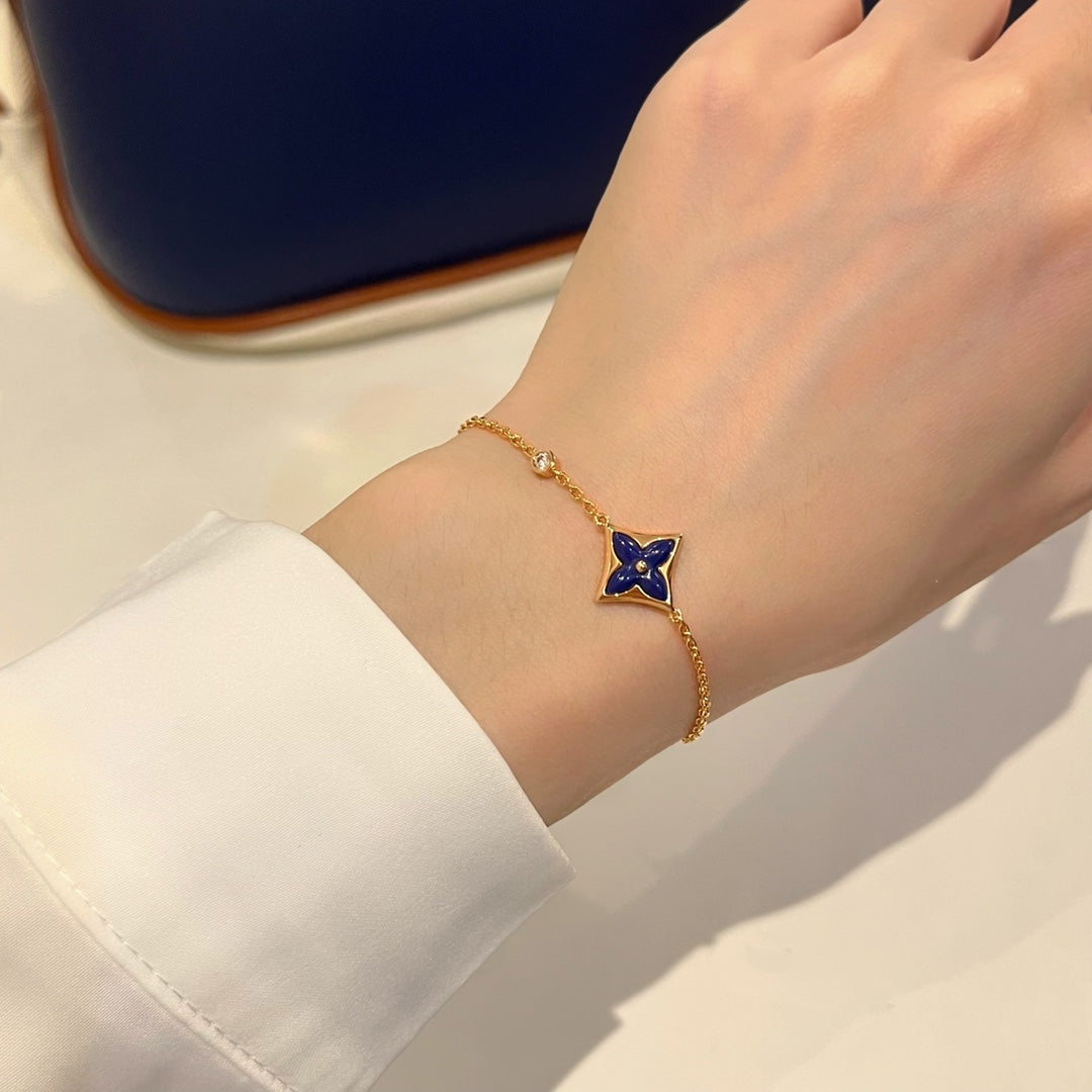 ¡®Lumi¡¯COLOR STAR PINK GOLD DIAMOND BRACELET