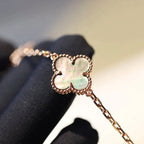 ¡®Lumi¡¯CLOVER 20 MOTIFS DARK MOP DIAMOND  NECKLACE
