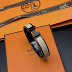 ¡®Lumi¡¯H BRACELET 12MM BLACK BEIGE CERAMIC
