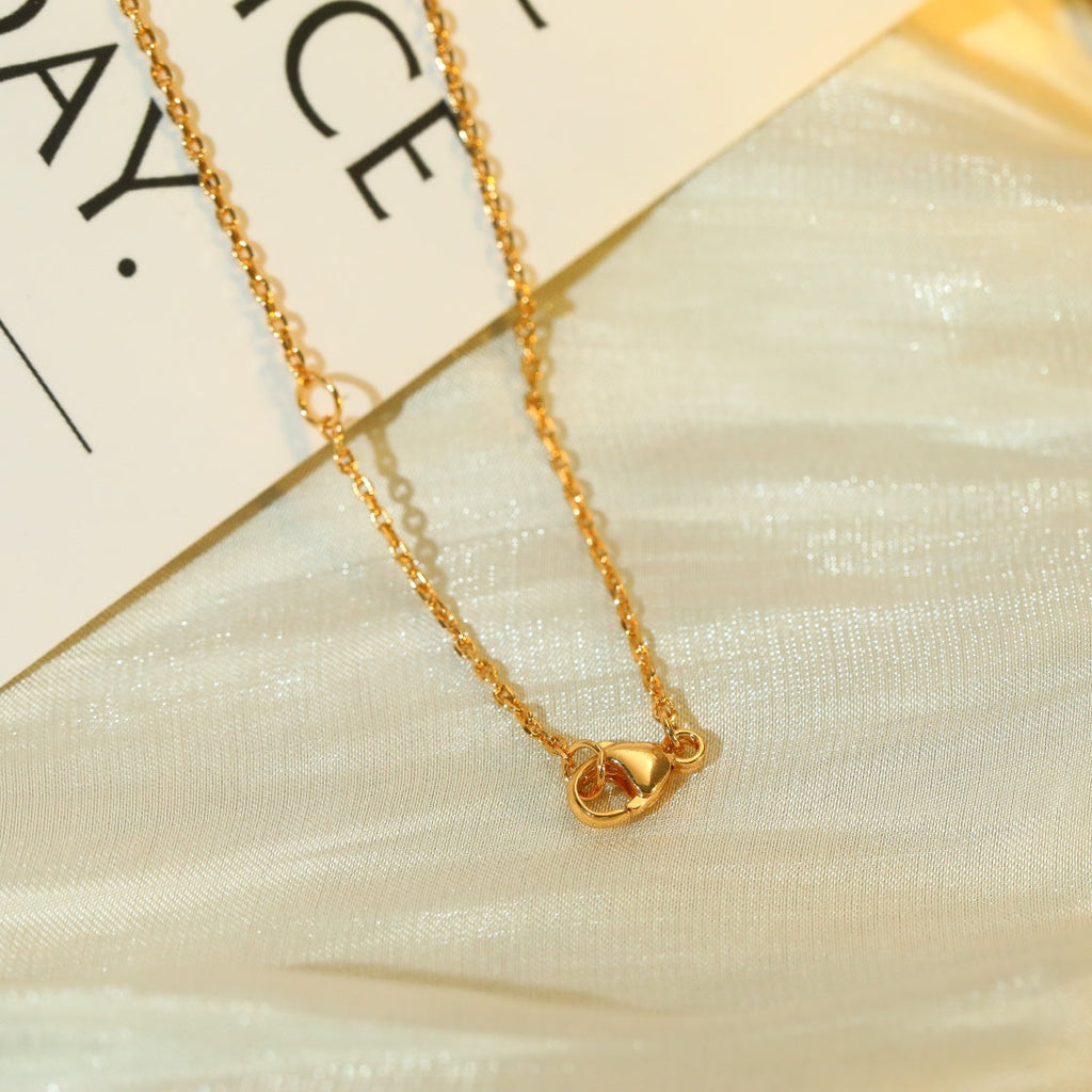 ¡®Lumi¡¯VOLT SILVER DIAMOND PEDANT NECKLACE