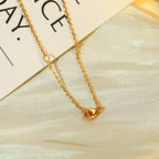 ¡®Lumi¡¯VOLT SILVER DIAMOND PEDANT NECKLACE