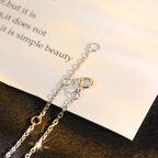 ¡®Lumi¡¯SUN MOTIF PINK MOP SILVER BRACELET