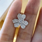 ¡®Lumi¡¯CLOVER COMOS DIAMOND EARRINGS SILVER