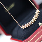 ¡®Lumi¡¯CLASH PINK GOLD NECKLACE