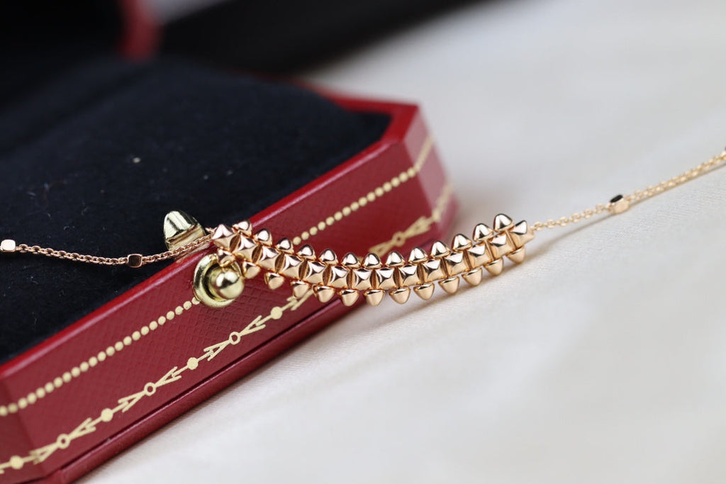 ¡®Lumi¡¯CLASH PINK GOLD NECKLACE