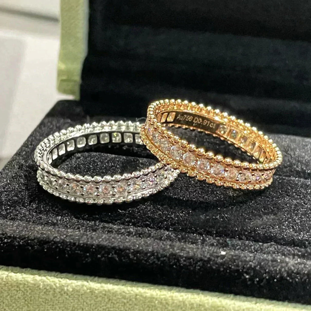 ¡®Lumi¡¯PERLEE DIAMOND ROSE GOLD RING