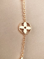¡®Lumi¡¯STAR AND SUN 7 MOTIFS GOLD BRACELET