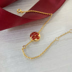 ¡®Lumi¡¯SUN PEDANT CARNELIAN BRACELET