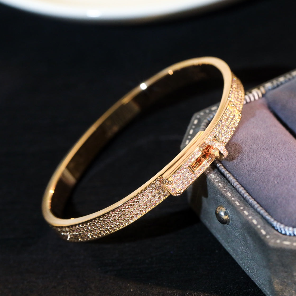 ¡®Lumi¡¯KELLY BRACELET DIAMOND PAVED