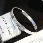 ¡®Lumi¡¯KELLY SILVER DIAMOND BRACELET